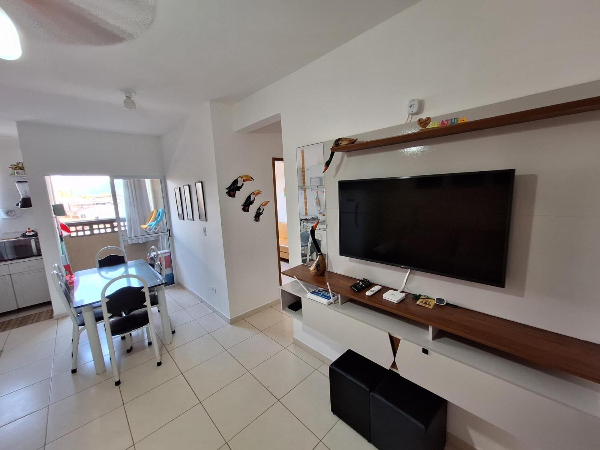Apto Praia Ubatuba 2 Quartos 3 Tvs Internet 400Mb Completo Tv A Cabo Eksteriør billede
